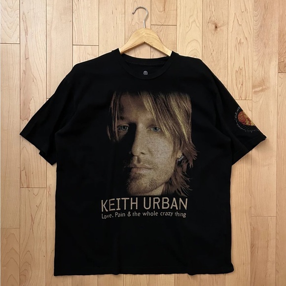 Hank Evie Other - Keith Urban World Tour 2007 t-shirt